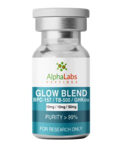GLOW Blend: BPC-157 (10mg) / TB-500 (10mg) / GHKcu (50mg)