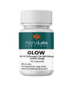 GLOW Blend Capsules – BPC-157 (500mcg) / TB-500 (500mcg) / GHKcu (2mg)